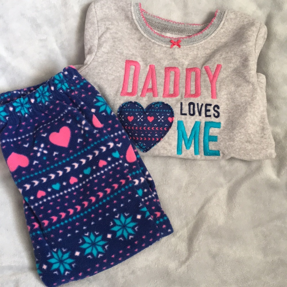 Toddler girls pajama set